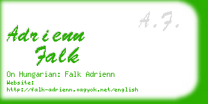 adrienn falk business card